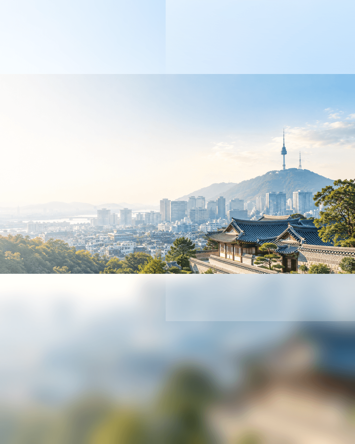 서울 전경 — 진료 여정이 여기서 시작됩니다
